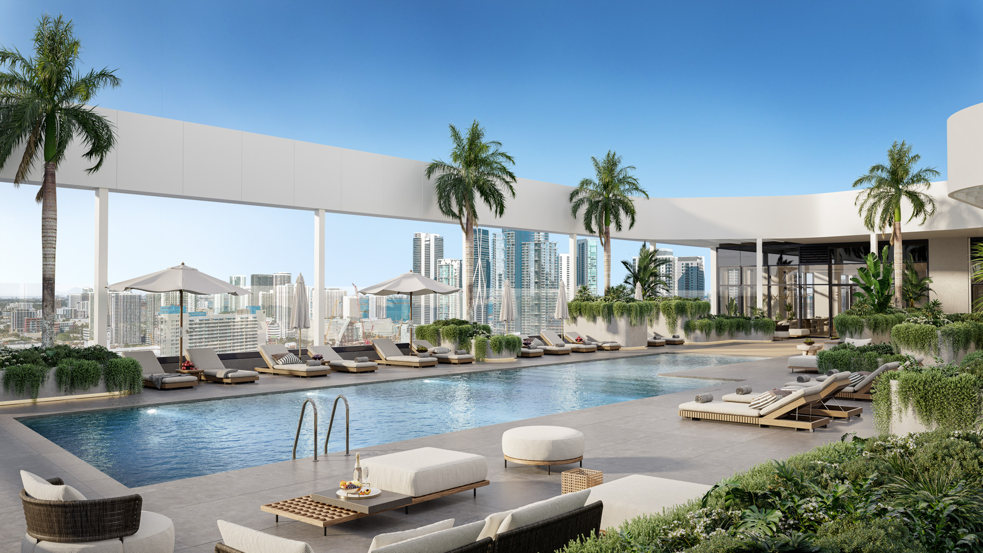 HUB Miami_Residence_Rooftop Pool_2